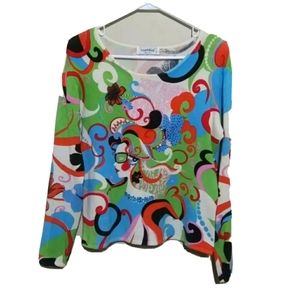 Laetitia collection fashion sweater size medium